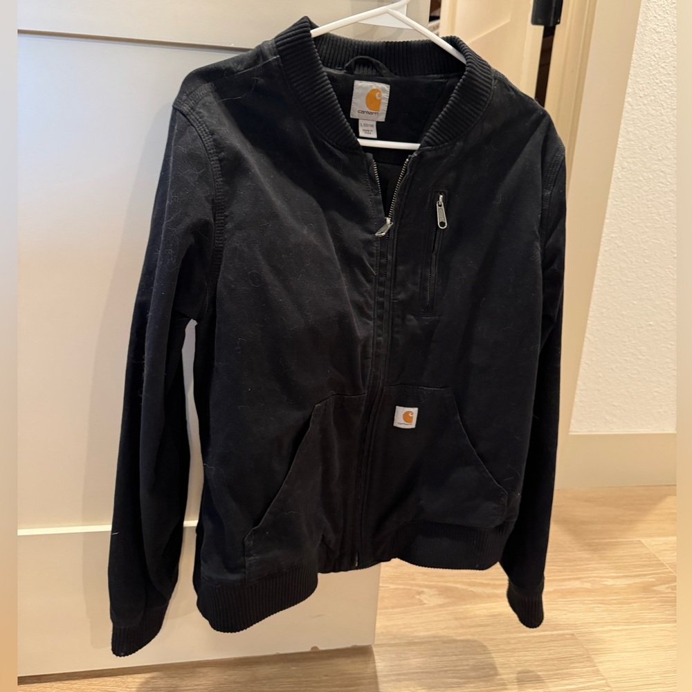 Carhartt bomber jacket black